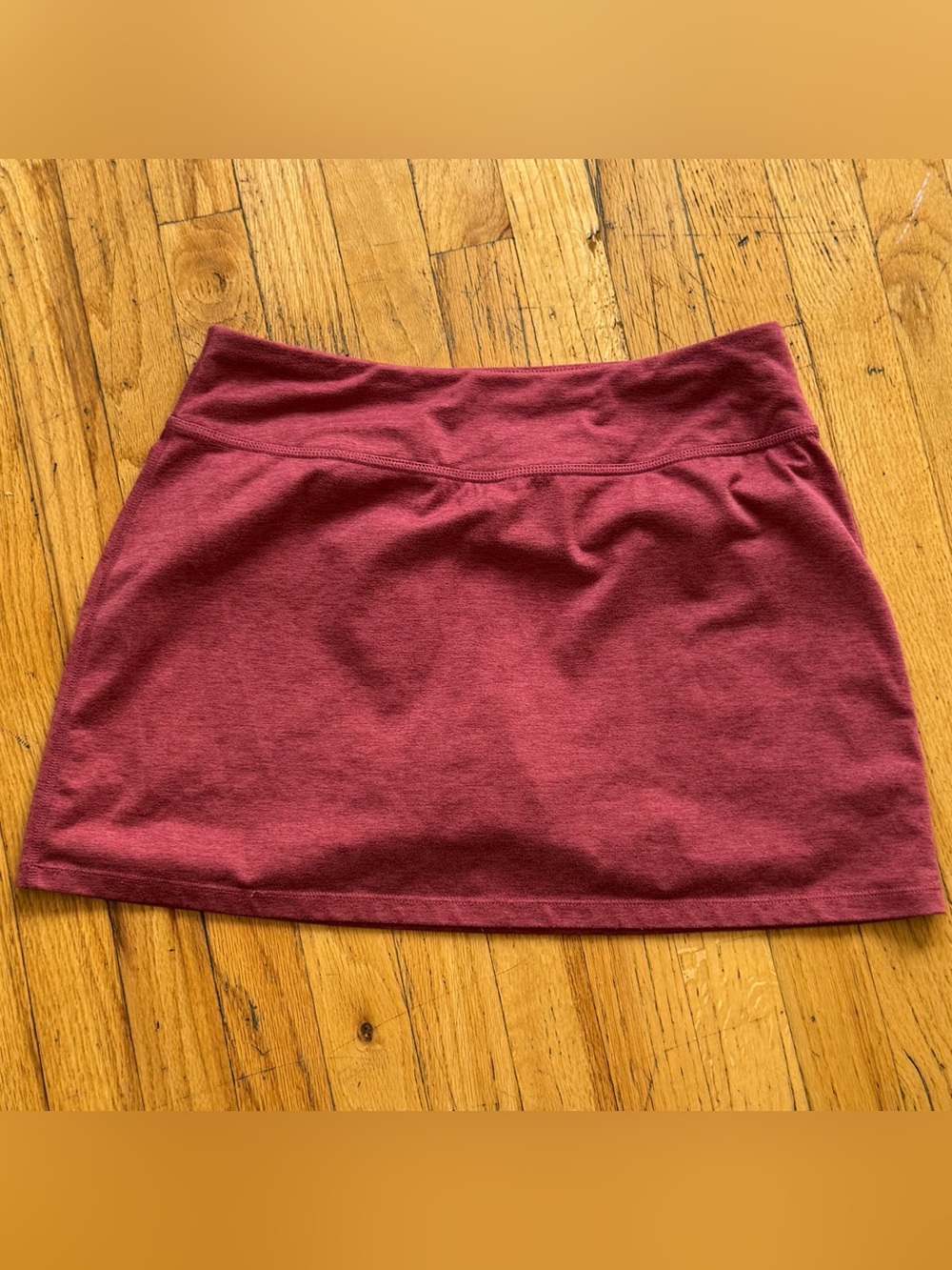 Tangerine Brand Orange Mini Skirt